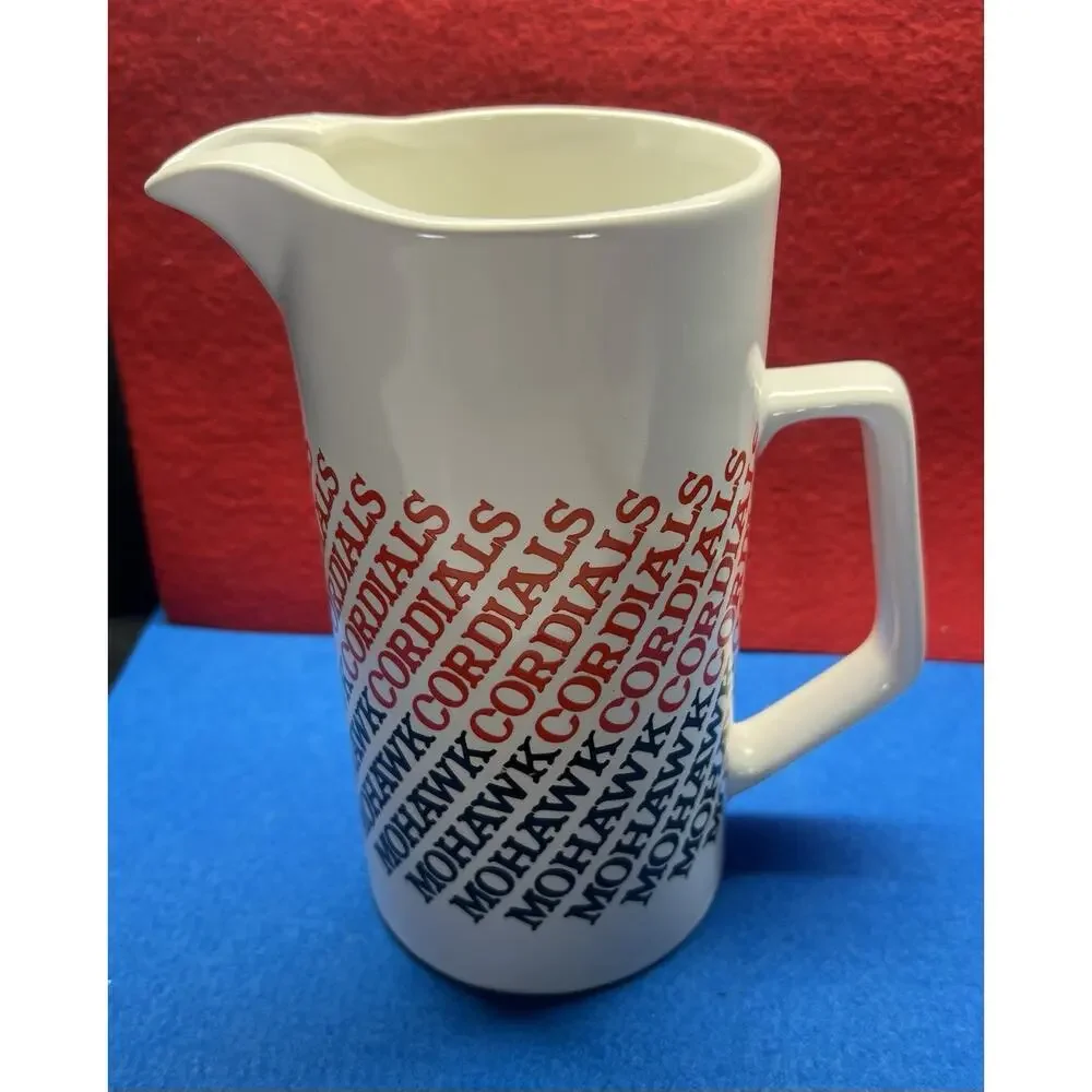 Mohawk Cordials‎ White Pitcher